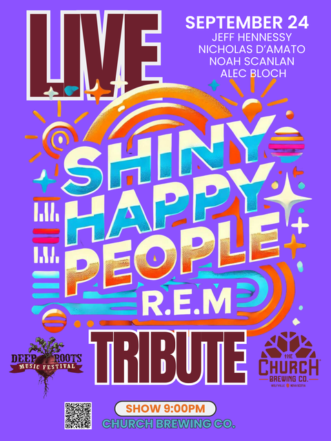 SEPT 24, 2025 - SHINY HAPPY PEOPLE - TRIBUTE SHOW