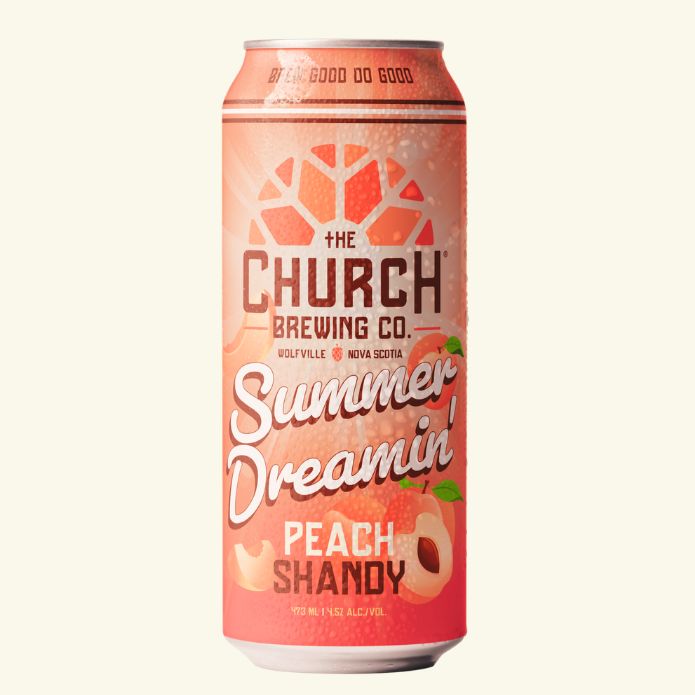 Summer Dreamin' Peach Shandy – TheChurchBrewing
