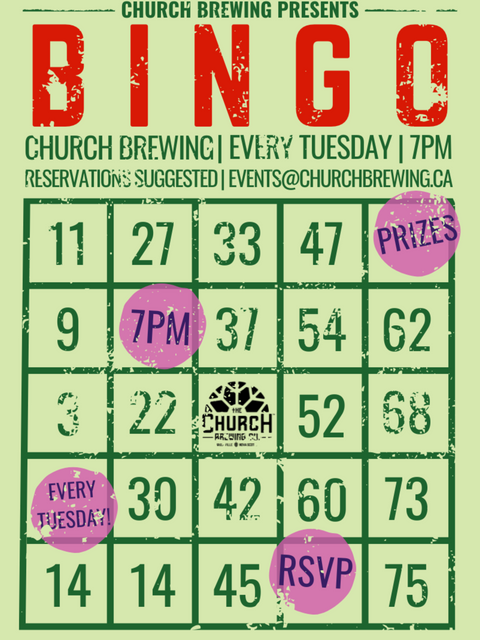 BINGO Every Tuesday Night