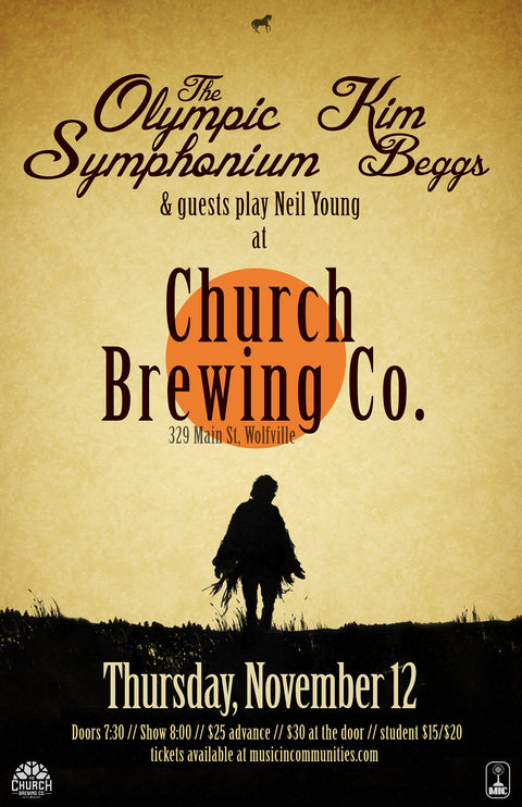 NOV. 12 -  Neil Young Tribute with Kim Beggs & the Olympic Symphonium